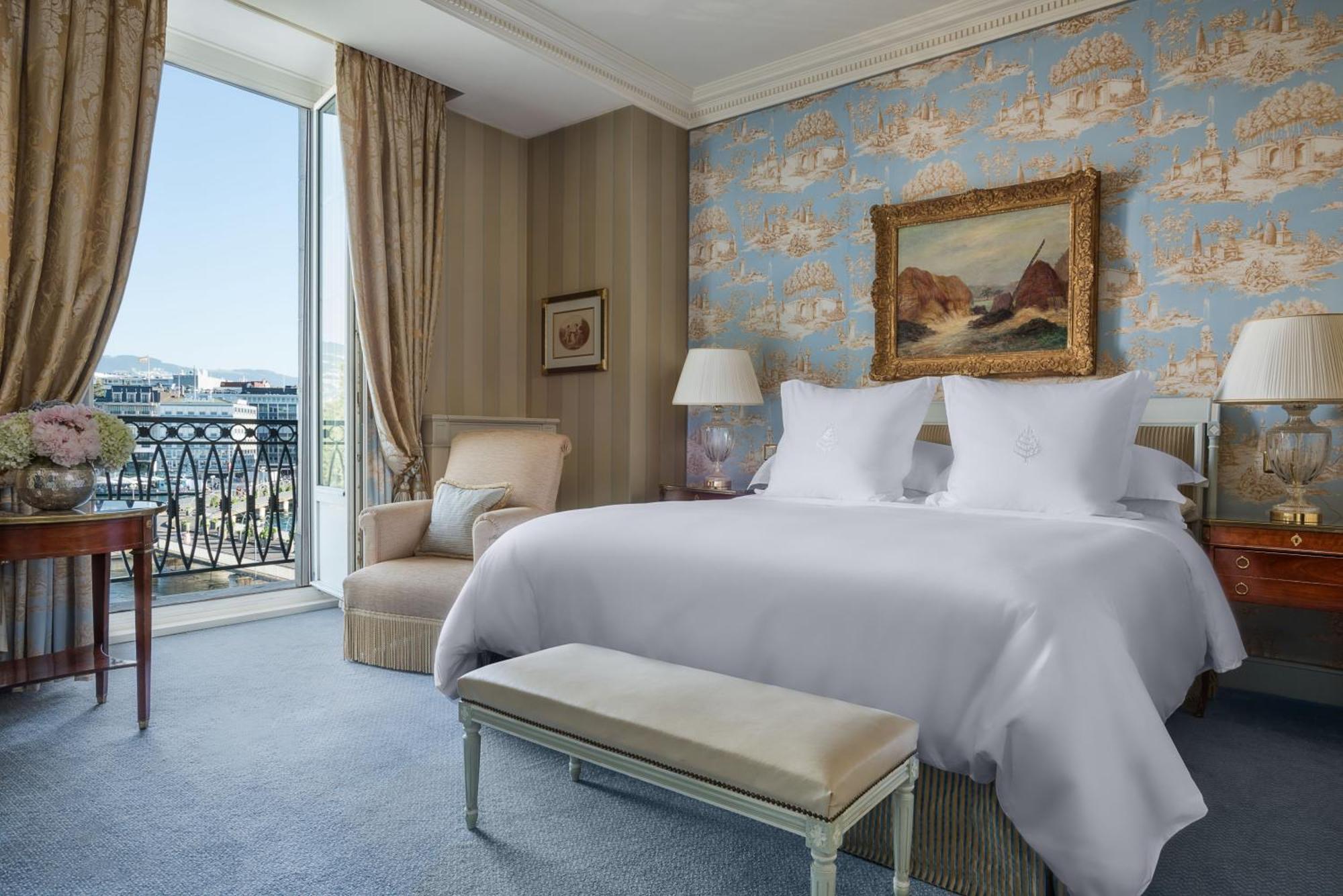 Four Seasons Hotel Des Bergues Geneva Room photo