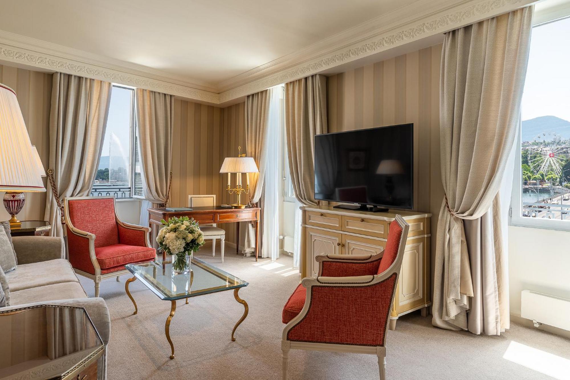 Four Seasons Hotel Des Bergues Geneva Room photo